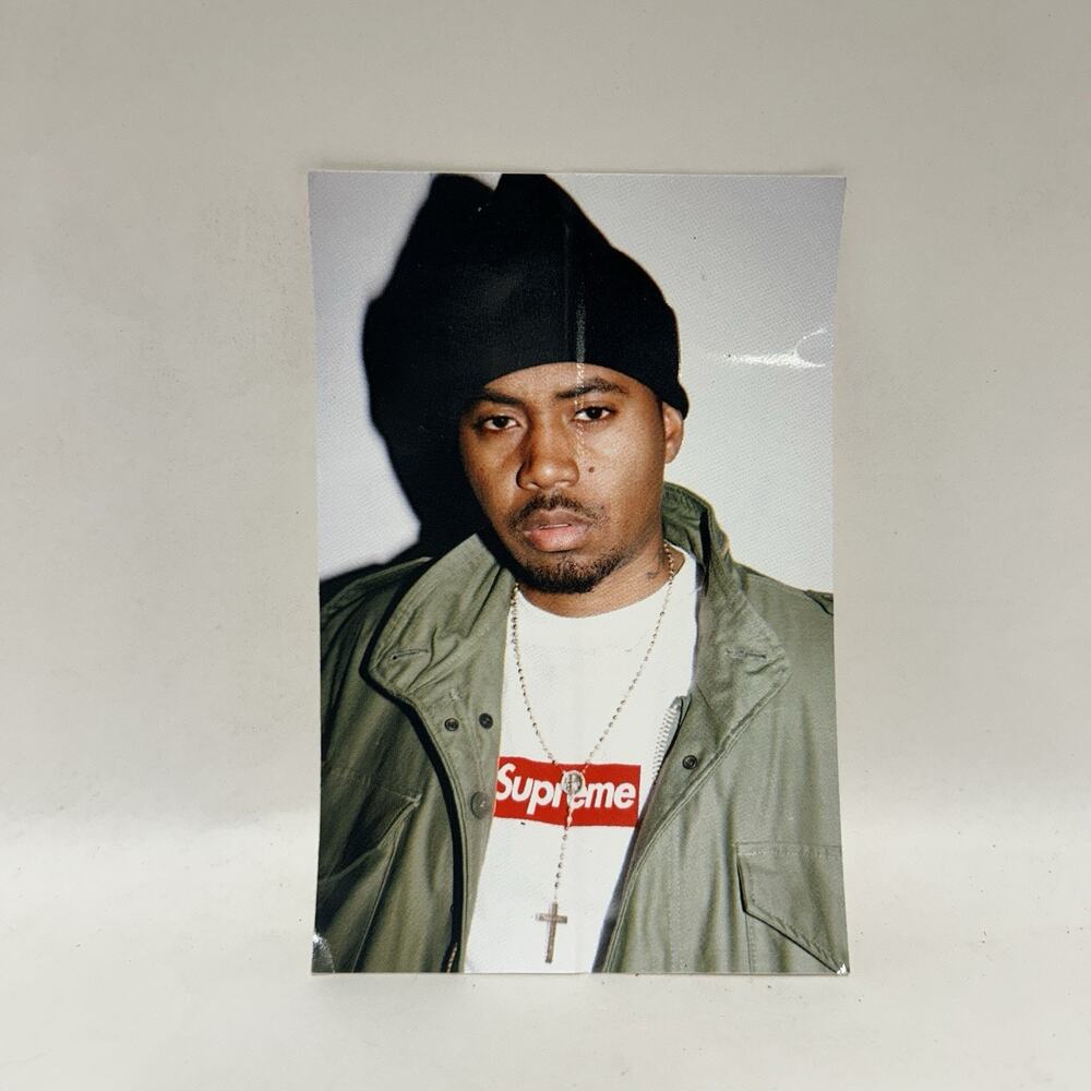 Supreme Nasty Nas Photo Sticker 100% Authentic FW17